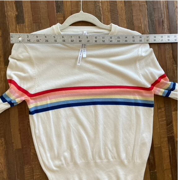 Spiritual Gangster x Madeleine Thompson Rainbow Sweater - Picture 3 of 7